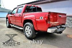 Paintable Black 04-12 Chevrolet Colorado Extended Style Fender Flares Full Set