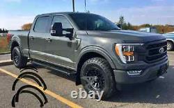 Paintable Black 2021-2024 Ford F150 OE Style Fender Flares Full Set 4