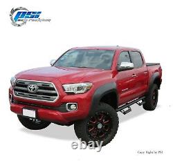 Paintable Extension Style Fender Flares Fits Toyota Tacoma 2016-2021 Full Set