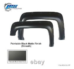 Paintable Pop-Out Style Fender Flares Fits GMC Sierra 1500 2016-2018 Full Set