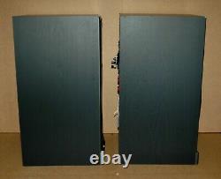 Pair Klipsch RB-35 Two Way Black Finish Bookshelf Speakers Set RB35