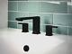 Pfister Rt6-5dab Deckard 3-hole Roman Tub Faucet In Matte Black Finish- Trim Set
