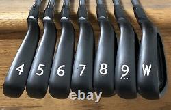 Ping i25 Prototype Iron Set (4-PW) NICE Xtreme Dark Finish KBS Tour Stiff