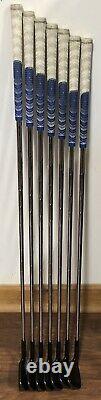 Ping i25 Prototype Iron Set (4-PW) NICE Xtreme Dark Finish KBS Tour Stiff