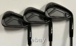 Ping i25 Prototype Iron Set (4-PW) NICE Xtreme Dark Finish KBS Tour Stiff