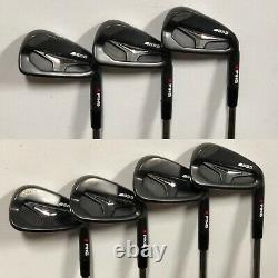 Ping s55 Iron Set (4-PW) NICE RH Xtreme Dark Finish Stiff Flex