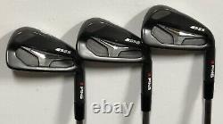 Ping s55 Iron Set (4-PW) NICE RH Xtreme Dark Finish Stiff Flex