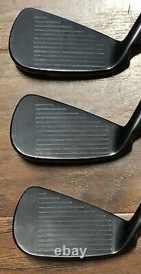 Ping s55 Iron Set (4-PW) NICE RH Xtreme Dark Finish Stiff Flex