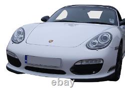 Porsche Boxster 987.2 Manual Front Grill Set Black finish (2009 to 2013)