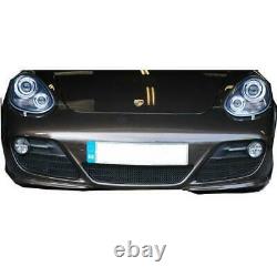 Porsche Cayman 987.2 Front Grill Set (manual and pdk) Black finish 2009 2