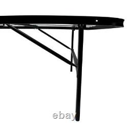 Queen Platform Bed Frame Heavy Duty Steel 14-in Easy Set-up Black Finish Bedroom