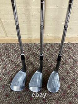 RARE & EXCELLENT CLEVELAND CG14 Zip Groove CAMO FINISH Wedge Set 52 56 60