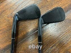 RH Taylormade P770 Iron Set 4-PW BLACK CERAKOTE FINISH 9.9/10