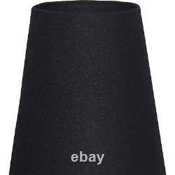 Renwil Roove Set Of 2 Vases With Textured Matte Black Finish VAS197