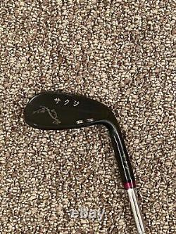 SAKUJI Golf Wedge Set 52/56/60 SM black brushed finish