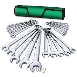 SK Combination Wrench Set, Metric 6 to 32mm, 22-Piece, SuperKrome Finish, Pre