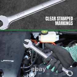 SK Combination Wrench Set, Metric 6 to 32mm, 22-Piece, SuperKrome Finish, Pre