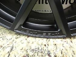 Sema Challenger Charger 300 Lightweight Carbon Black Finish Wheels 20 X 9 Set 4