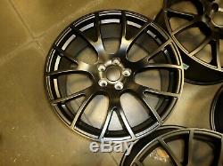 Set of replica Hellcat wheels 20x9 5-115(20) matte black finish