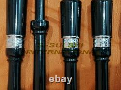 Si Rosewood Highland Bagpipe Set Black Colored (gloss Finish)