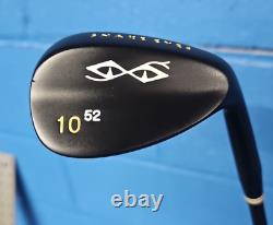 Snake Eyes Forged Black Nitride 3 Wedge Set 52-56-60 Spine Aligned Black S300