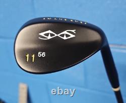 Snake Eyes Forged Black Nitride 3 Wedge Set 52-56-60 Spine Aligned Black S300