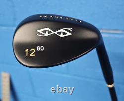 Snake Eyes Forged Black Nitride 3 Wedge Set 52-56-60 Spine Aligned Black S300