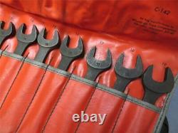 Snap On 14pc Metric Combination Wrench Set GOEXM Black Oxide Industrial Finish