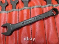 Snap On 14pc Metric Combination Wrench Set GOEXM Black Oxide Industrial Finish
