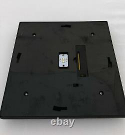 Solar Post Cap Lights with Pebbled Print Glass Frames and 2 Ultra Bright SMD LED