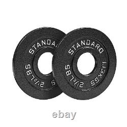Steel Olympic Plates 175LB Set Premium 2 Inch 175 Pound Weight Plate Package
