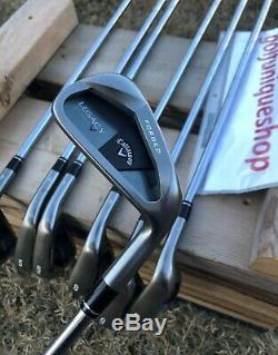 Super rare Callaway Stenson Smoke dark satin finish LEGACY BLACK Iron Set 4-PW