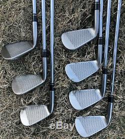 Super rare Callaway Stenson Smoke dark satin finish LEGACY BLACK Iron Set 4-PW