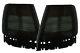 Taillights Set In Black Color Finish For Audi A4 B5 Limo 95-00 Tail Rear Lights