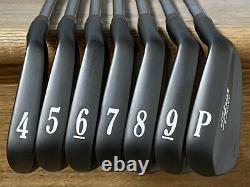 Titleist 670 Forged Iron Set (4-PW) NICE RH Xtreme Dark Finish HHC