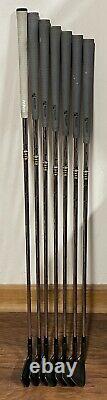 Titleist 670 Forged Iron Set (4-PW) NICE RH Xtreme Dark Finish HHC