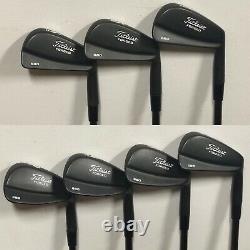 Titleist 680 Forged Iron Set (4-PW) MINT Xtreme Dark Finish BlK KBS 130 X