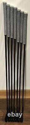 Titleist 680 Forged Iron Set (4-PW) MINT Xtreme Dark Finish BlK KBS 130 X