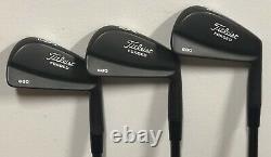 Titleist 680 Forged Iron Set (4-PW) MINT Xtreme Dark Finish BlK KBS 130 X