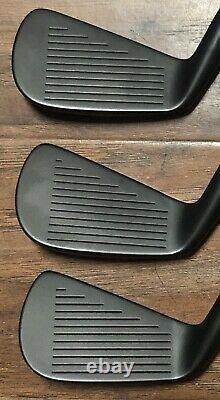 Titleist 680 Forged Iron Set (4-PW) MINT Xtreme Dark Finish BlK KBS 130 X