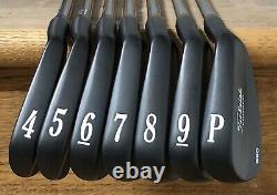 Titleist 680 Forged Iron Set (4-PW) NEW Xtreme Dark Finish TT DG S300 OI