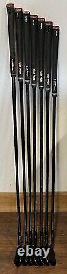 Titleist 681 Forged Iron Set (4-PW) MINT Xtreme Dark Finish BlK KBS X Flex