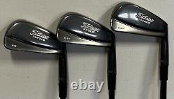 Titleist 681 Forged Iron Set (4-PW) MINT Xtreme Dark Finish BlK KBS X Flex