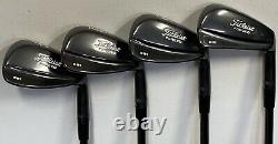 Titleist 681 Forged Iron Set (4-PW) MINT Xtreme Dark Finish BlK KBS X Flex