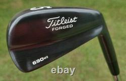 Titleist 690 MB 690MB BLACK OXIDE Re-Finish 3-PW Iron Set Project X 5.5 MRH