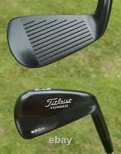 Titleist 690 MB 690MB BLACK OXIDE Re-Finish 3-PW Iron Set Project X 5.5 MRH