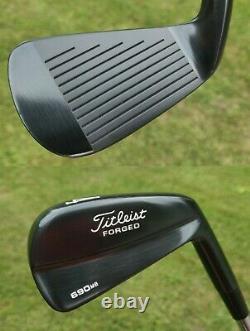 Titleist 690 MB 690MB BLACK OXIDE Re-Finish 3-PW Iron Set Project X 5.5 MRH