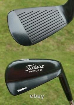 Titleist 690 MB 690MB BLACK OXIDE Re-Finish 3-PW Iron Set Project X 5.5 MRH