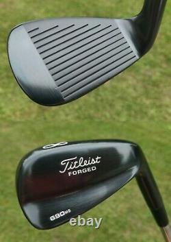 Titleist 690 MB 690MB BLACK OXIDE Re-Finish 3-PW Iron Set Project X 5.5 MRH