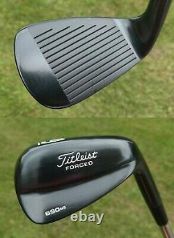 Titleist 690 MB 690MB BLACK OXIDE Re-Finish 3-PW Iron Set Project X 5.5 MRH